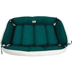 Armarkat Bed & Mat, Luxury soft Dog Cushion, Laurel Green/Ivory