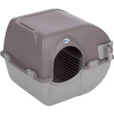 Self cleaning cat box Omega Paw Self Cleaning Litter Box Regular