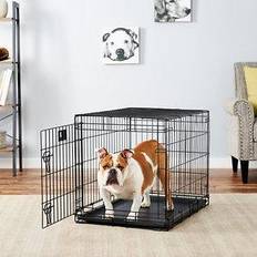 Midwest Dog Cages & Dog Carrier Bags - Dogs Pets Midwest Life Stages Dog Crate Ls-1630 30L X 21W X