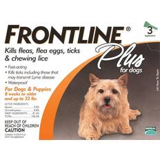 Dogs Pets Frontline Plus Dog 1-22 Lb-3pack