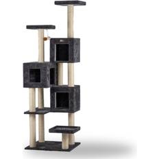 Cats Pets Armarkat Real Wood Griant Cat Tower with Condos