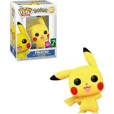 Pokémon Figurines Pokémon Pop Vinyl Figure Pikachu Flocked Zavvi Exclusive