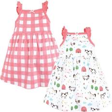Hudson Dresses Children's Clothing Hudson Baby's Cotton Dresses 2-pack - Farm Animal