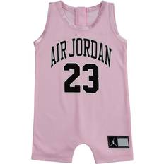 Jumpsuits Children's Clothing Nike Infant Jordan Jersey Romper - Pink Foam (556169-A9)