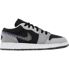 Nike Air Jordan 1 Low SE GS - Light Smoke Grey/Black/Racer Blue/Multi-Color