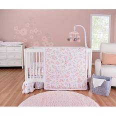 Trend Lab Blush Floral Crib Bedding Set 3-Piece