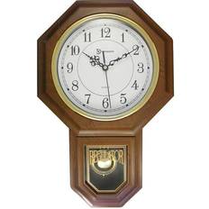 Timekeeper Westminster Chime Wall Clock 11.2"