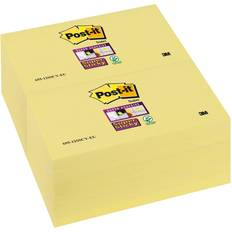3M Post it Notes Self Adhesive 127x76mm 100 Sheets, Canary Yellow