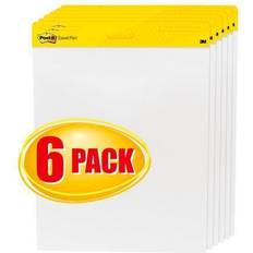 Post-it Self-Stick Easel Pads, 25 x 30, Yellow Ruled, 30-Sheets/Pad,  4-Pads/Pk