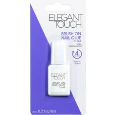 Nagelkleber Elegant Touch Brush On Nail Glue-Clear 6ml