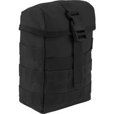 Brandit Molle Pouch Fire Bag, black, black, Size One Size Black