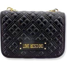 Love Moschino Quilted Crossbody Bag - Black