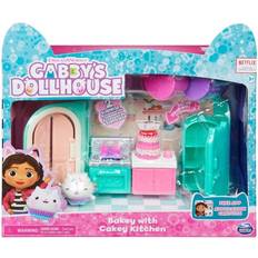 Puppenhäuser Puppen & Puppenhäuser Spin Master Dreamworks Gabby's Dollhouse Bakey with Cakey Kitchen