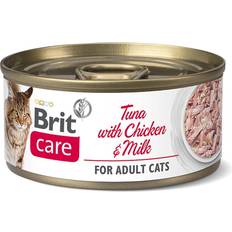 Brit Care Cat Cans Tuna with Chicken & Milk 70g