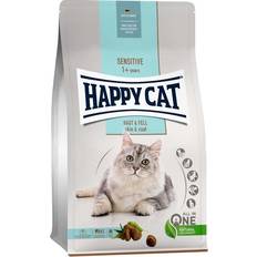 Hundefutter - Katzen - Trockenfutter Haustiere Happy Cat Sensitive Skin & Coat 1.3