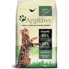 Applaws Haustiere Applaws Chicken & Lamb Cat Food Economy Pack: 2