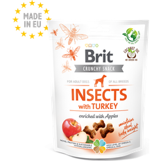 Brit Care Crunchy Snack Insects Turkey 200