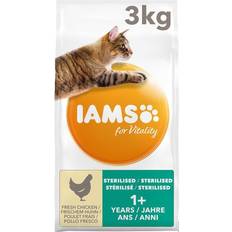 IAMS Katzen Haustiere IAMS for Vitality Sterilised Fresh Chicken Dry Cat Food 3kg