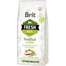 Brit Haustiere Brit Fresh Duck with Millet Active Run & Work 12
