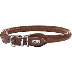 Hunter Dog Collar Round & Soft Brown S 40