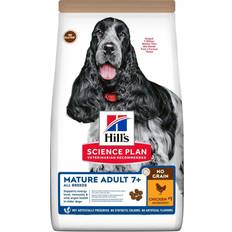 Hills Hunde - Trockenfutter Haustiere Hills Plan Mature Adult 7+ Large Dry Dog Food with Chicken