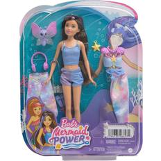 Barbie doll and doll house Toys Barbie Mermaid Power Skipper Doll with Mermaid Tail Pet & Accessories