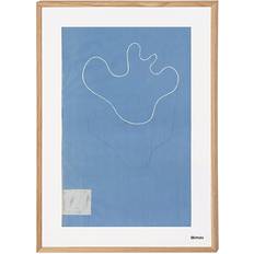 Blå Veggdekorasjoner Iittala Aalto Sketch blue 50x70 cm Maleri