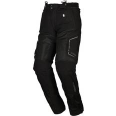Modeka Khao Air Motorcycle Textile Pants, black-grey