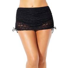 Women Thermal Skirts Swimsuits For All Plus Women's Crochet Adjustable Swim Skirt in (Size 24)