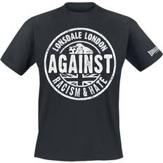Lonsdale Herren - L T-Shirts Lonsdale London Against Racism T-Shirt