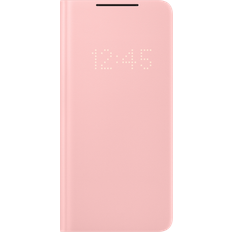 Samsung Klapphüllen Samsung Smart LED View Cover Beskyttelsescover Pink > I externt lager, forväntat leveransdatum hos dig 01-09-2022