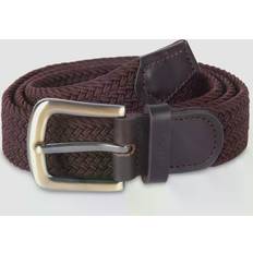 Barbour Stretch Webbing Leather Belt