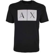 T-shirts & Tank Tops Armani Exchange Slim Fit Logo Cotton T-shirt - Black