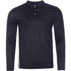 Armani Clothing Armani Emporio Long Sleeved Polo T Shirt