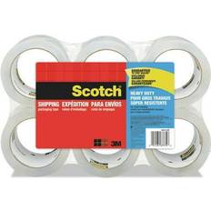 Packaging Tapes & Box Strapping 3M Scotch Heavy-Duty Shipping Packing Tape 1.88"x54.6 yds 6-pack