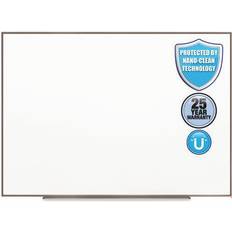 Office Supplies Fusion Nano-Clean Magnetic Whiteboard, 48 x 36, Silver Frame