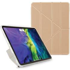 Pipetto iPad Air 10,9-tums Metallic Origami fodral (Färg: Silver)