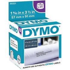 Dymo Label Makers & Labeling Tapes Dymo Sanford ADDRESS LBLS WHITE 1-4/10X3-1/2 2RO (30321)
