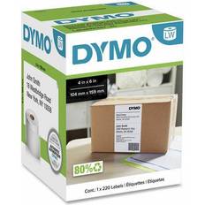 Dymo Labels Dymo LabelWriter Shipping Labels, 4 x 6, White, 220 Labels/Roll