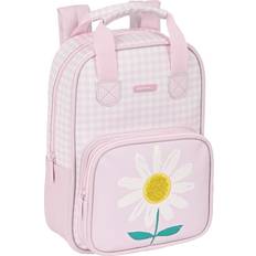 Safta School Bag Flor Pink White (20 x 28 x 8 cm)