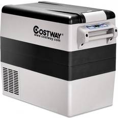 Costway Camping Costway 55-Quarts Portable Thermoelectric Electric Car Cooler Refrigerator
