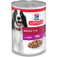 Hills Hunde - Nassfutter Haustiere Hills Plan Adult Wet Food with Beef 12