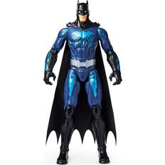 DC Comics Batman 12-inch Bat-Tech Batman Action Figure (Black/Blue Suit) Kids Toys for Boys Aged 3 and up