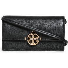 Brown - Leather Handbags Tory Burch Miller Wallet Crossbody Bag