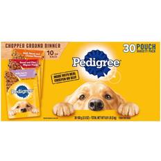 Pedigree Pets Pedigree Adult Chopped Ground Dinner and Choice Cuts Chicken, Beef