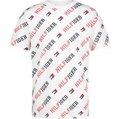 Tommy Hilfiger Big Boys Split Print T-shirt Male