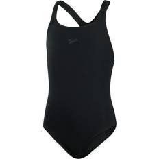 Blau Badeanzüge Speedo Girl's Eco Endurance+ Medalist Swimsuit - Black