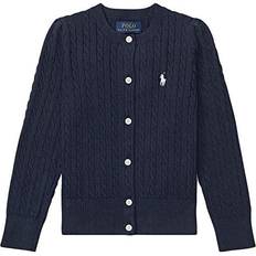 M Cardigans Children's Clothing Polo Ralph Lauren Girl's Cable-Knit Cotton Cardigan - Hunter Navy