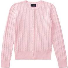 Girls Cardigans Children's Clothing Polo Ralph Lauren Girl's Cable-Knit Cardigan - Pink
