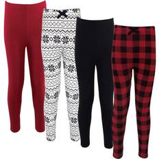 Touched By Nature 14Y 4-Pack Buffalo Plaid Leggings